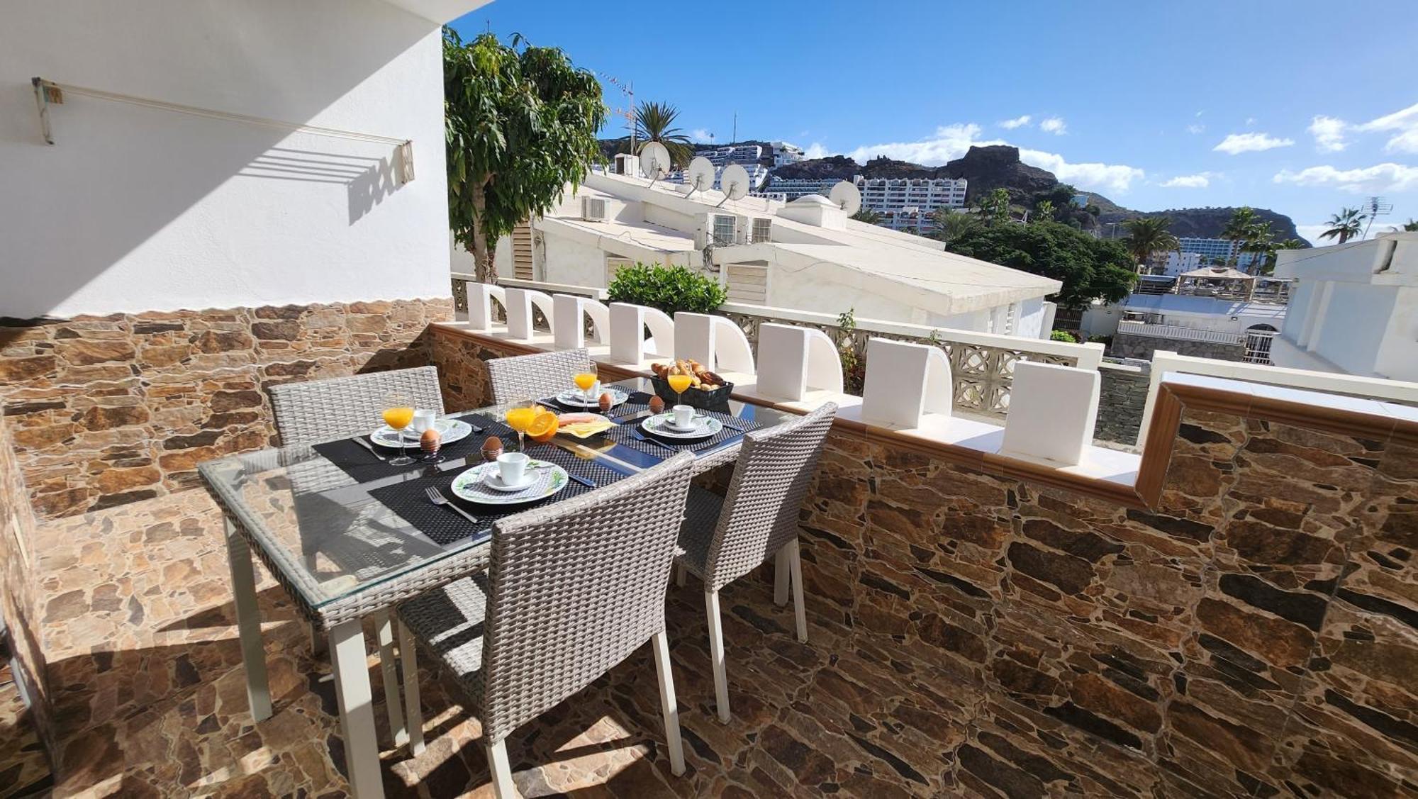 Modern Ground Floor Apartment , A Few Steps From The Beach Mogán Esterno foto