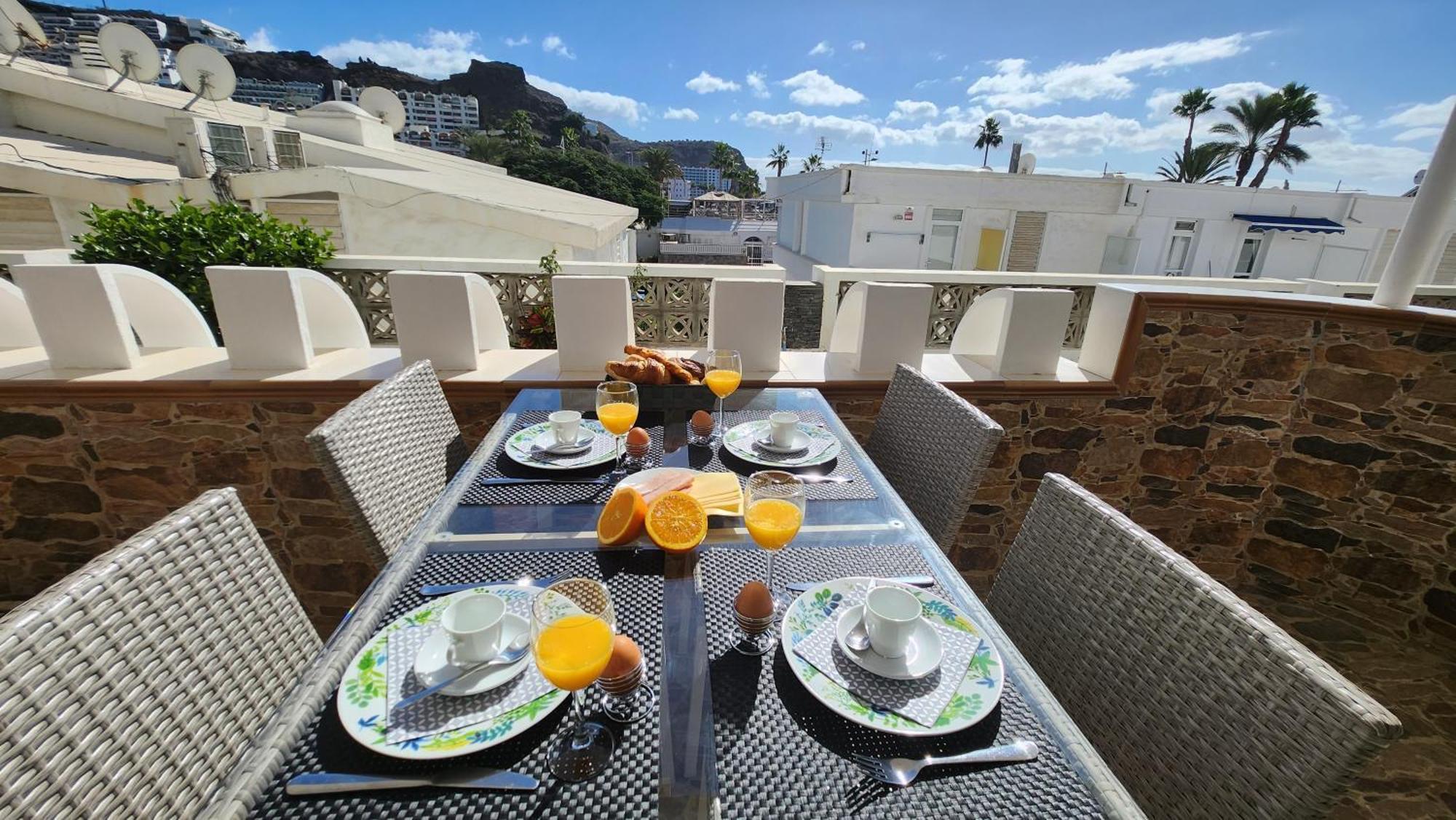 Modern Ground Floor Apartment , A Few Steps From The Beach Mogán Esterno foto
